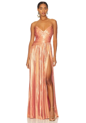 retrofete Waldorf Dress in Peach. Size M. Also in XS.