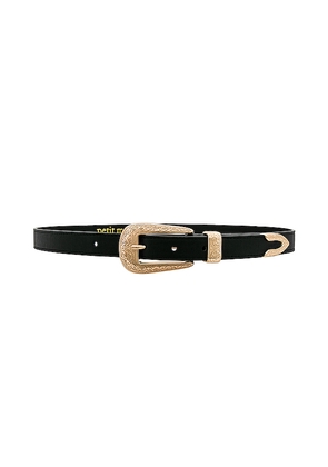 petit moments Phoenix Belt in Black. Size M/L. Also in XS/S.