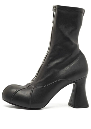 Stella McCartney Pre-Owned Groove front-zip boots - Black