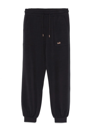 Ea7 Emporio Armani jersey track pants - Black