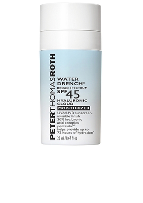 Peter Thomas Roth Travel Water Drench Broad Spectrum SPF 45 Hyaluronic Cloud Moisturizer in Beauty: NA.