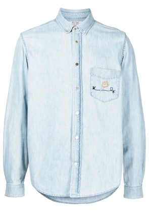 Nick Fouquet embroidered shirt - Blue