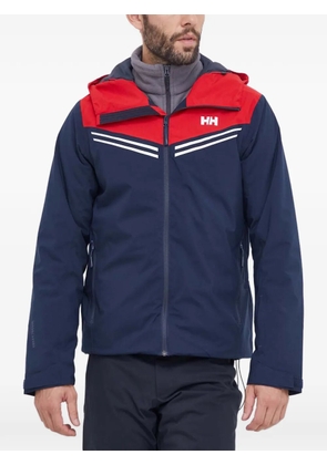 Helly Hansen hooded striped ski jacket - Blue