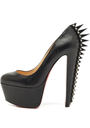Christian Louboutin Pre-Owned Electropump spike leather pumps - Black