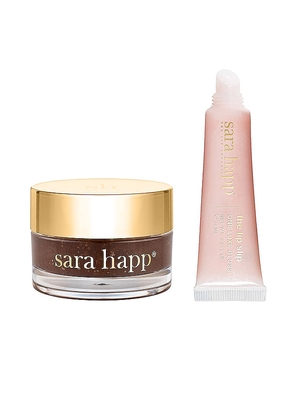 sara happ Let's Glow: Lip Scrub & Shine Kit in NA.