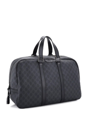 Gucci Pre-Owned Zip Weekender GG Coated Canvas Large tote bag - Black