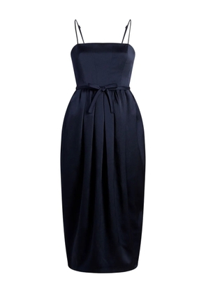 Cinq A Sept bow square neck soline dress - Blue