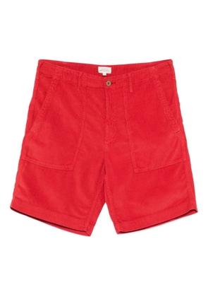 HARTFORD buttoned shorts - Red