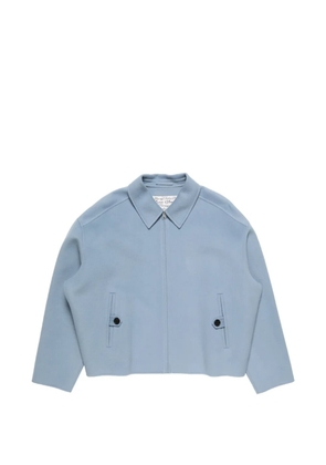 Acne Studios zip-up wool jacket - Blue