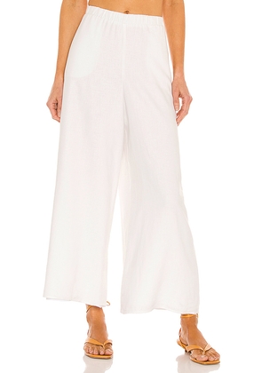 Show Me Your Mumu Kick Back Pants in White. Size M. Also in XS, S, L.