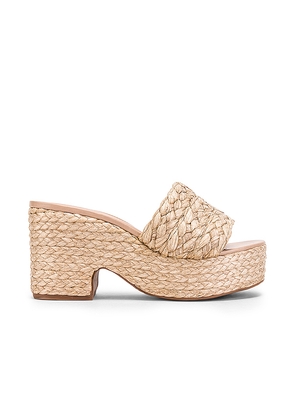 RAYE Gable Wedge in Beige. Size 10. Also in 8, 8.5, 9.