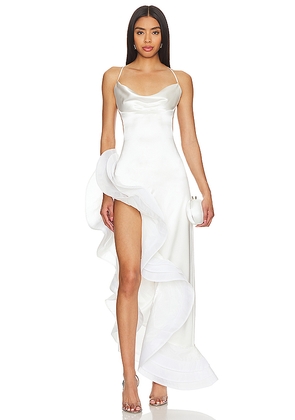retrofete Kaitlin Dress in White. Size L. Also in M, S.