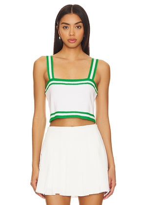 Show Me Your Mumu Below Deck Tank in White. Size L. Also in XL.