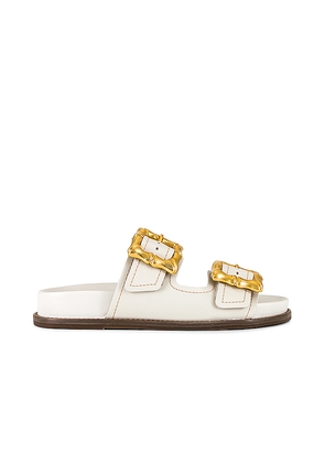 Schutz Enola Sporty Sandal in White. Size 6.5. Also in 5.5.