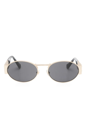 Versace Pre-Owned Medusa round-frame sunglasses - Gold