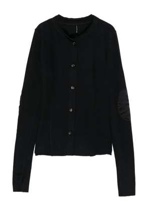 Masnada button-up fitted jacket - Black