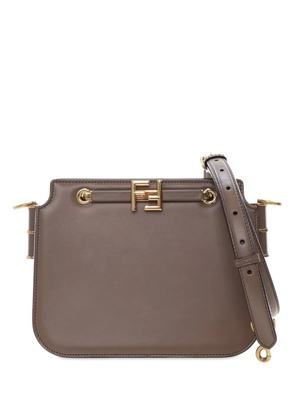 Fendi Pre-Owned 2010-2024 Smooth Calfskin Vitello King Luxor Touch shoulder bag - Brown