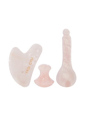 Skin Gym Rose Quartz 3-Piece Facial Set in Beauty: NA.