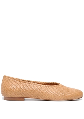 Sarah Chofakian William ballerina shoes - Neutrals