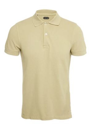 Tom Ford Vintage button polo shirt - Neutrals