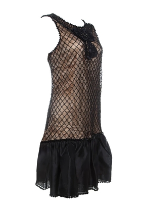 Valentino Garavani Pre-Owned beaded silk dress - Black