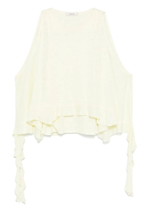 Dorothee Schumacher ruffled top - Yellow
