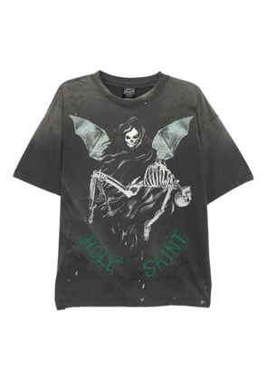 SAINT MXXXXXX graphic-print T-shirt - Grey