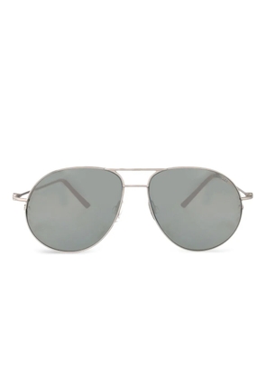Moncler Eyewear Flyze pilot-frame sunglasses - Silver
