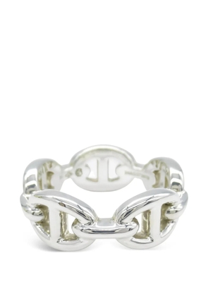 Hermès Pre-Owned 2010s PM Chaine d'Ancre Enchainee ring - Silver