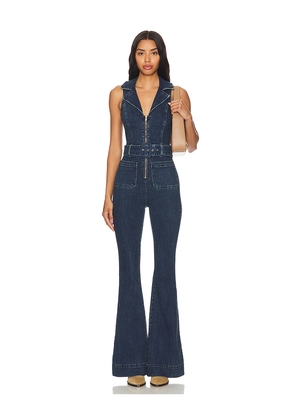 Show Me Your Mumu Jacksonville Jumpsuit in Blue. Size L. Also in XL.