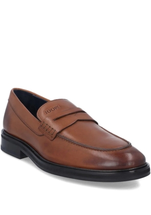 Joop! leather penny loafers - Brown
