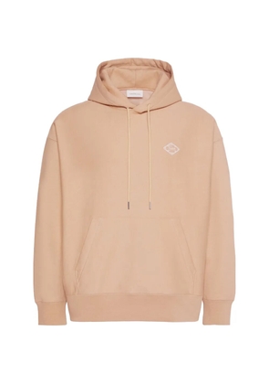 Calvin Klein logo fleece hoodie - Neutrals