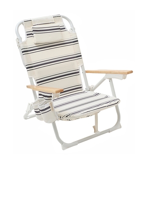 Sunnylife Deluxe Beach Chair in White.