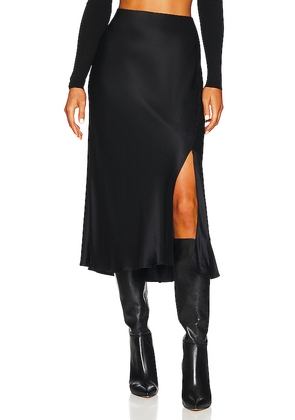 Rails Maya Midi Skirt in Black. Size L. Also in M, S, XL.