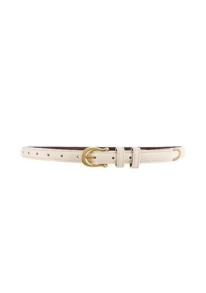 Sancia Adela Belt in White.