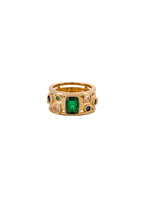 petit moments Nicole Ring in Green. Size 6. Also in 7, 8.