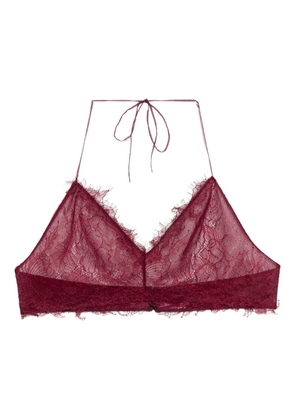 Saiid Kobeisy lace bra - Purple