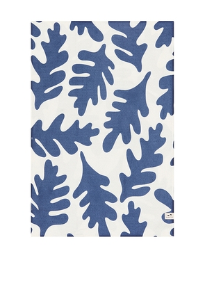 Slowtide Hele Micro Kitchen Towel in Cream.