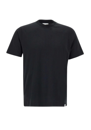 DIKTAT ribbed-neck T-shirt - Black