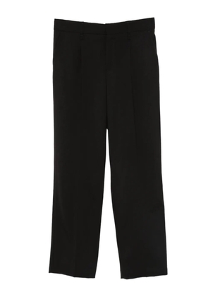 FEDERICO CINA pleated belt-loop trousers - Black