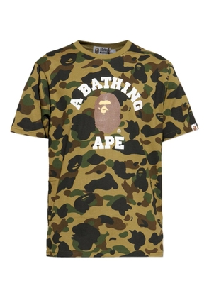 A BATHING APE® camouflage-print T-shirt - Green