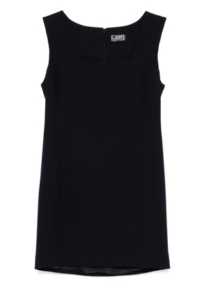 Versace Pre-Owned 1990s wool mini dress - Blue