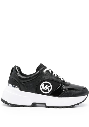 Michael Michael Kors Percy logo-lettering sneakers - Black