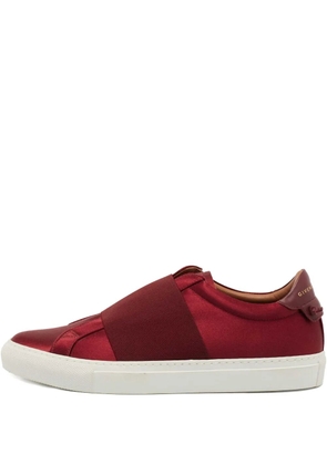 Givenchy Pre-Owned satin slip-on sneakers - Red
