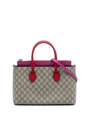 Gucci Pre-Owned 2016-2025 GG Supreme Linea A satchel - Brown