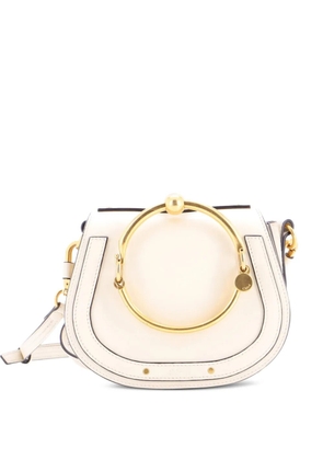 Chloé Pre-Owned Nile Leather Small crossbody bag - White