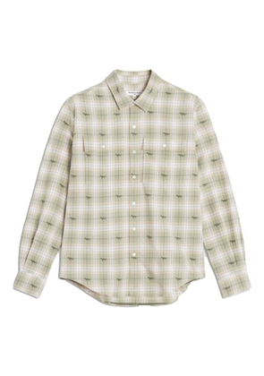 Maison Kitsuné checked shirt - Green