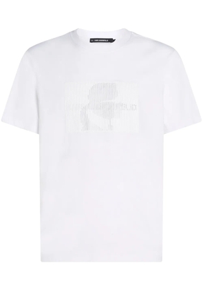 Karl Lagerfeld Optical Illusion T-shirt - White