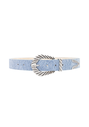 petit moments Modern Rodeo Belt in Denim-Light. Size M/L. Also in XS/S.