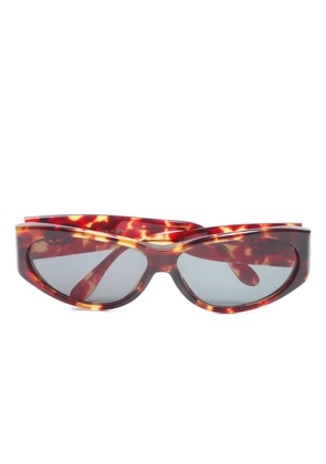 Gucci Pre-Owned 1990s cat-eye sunglasses - Brown